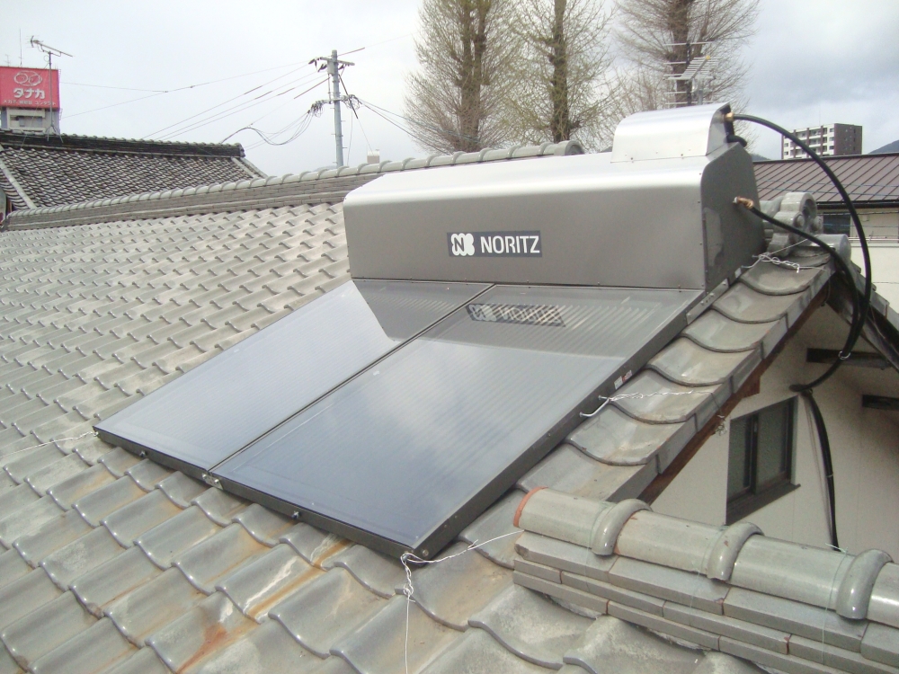 広島市｜太陽熱温水器の水漏れ・故障は撤去か修理か取替えか？