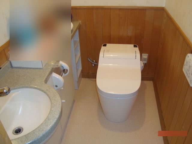 便器の取替え・パナソニックのアラウーノ：トイレのつまり,便器交換。