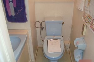 広島市｜トイレ・便器の中の水漏れ。