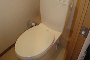 広島市安芸区｜トイレ(便器)と床の間の水漏れ