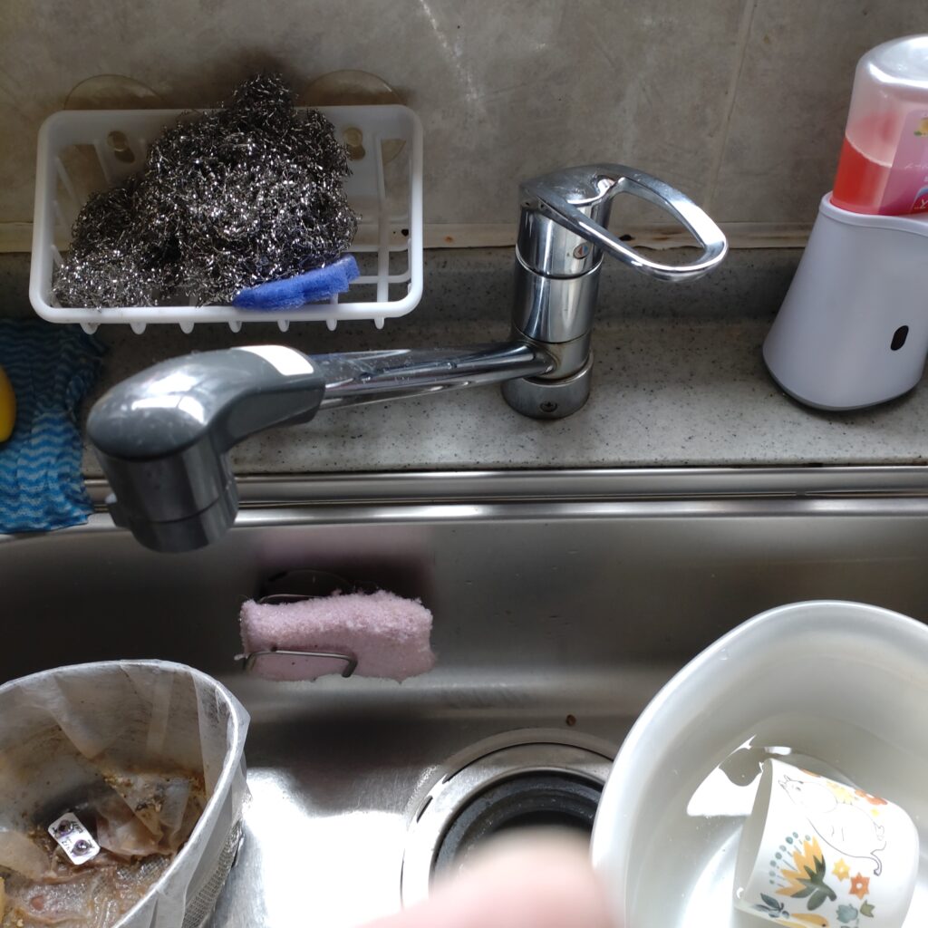 【広島市東区温品】台所（キッチン）【蛇口の水漏れ】原因と修理方法！