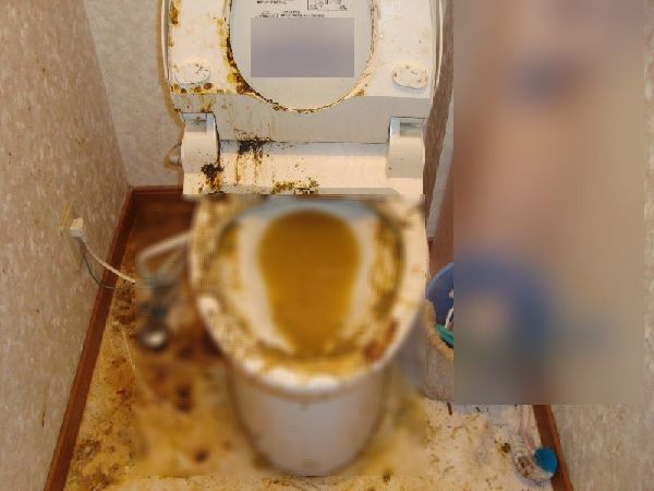 トイレつまりのトラブル・直し方と主な症状：トイレの詰まり・便器から汚物があふれる！