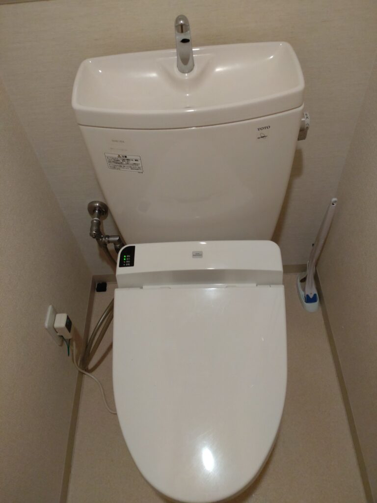 【TOTO】ウォシュレット・TCF6121RからTCF6544に取替